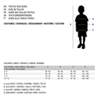 Costume for Children Male Demon Red Black 4 pcs