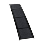 Dog Ramp For Car 65x17 Large Folding Pet Stair Ramps For Truck, SUV, With Non-Slip Surface, Up To 250LBS, Outdoor Dog Car Ramp For Medium  Large Dogs, Portable Pet Steps