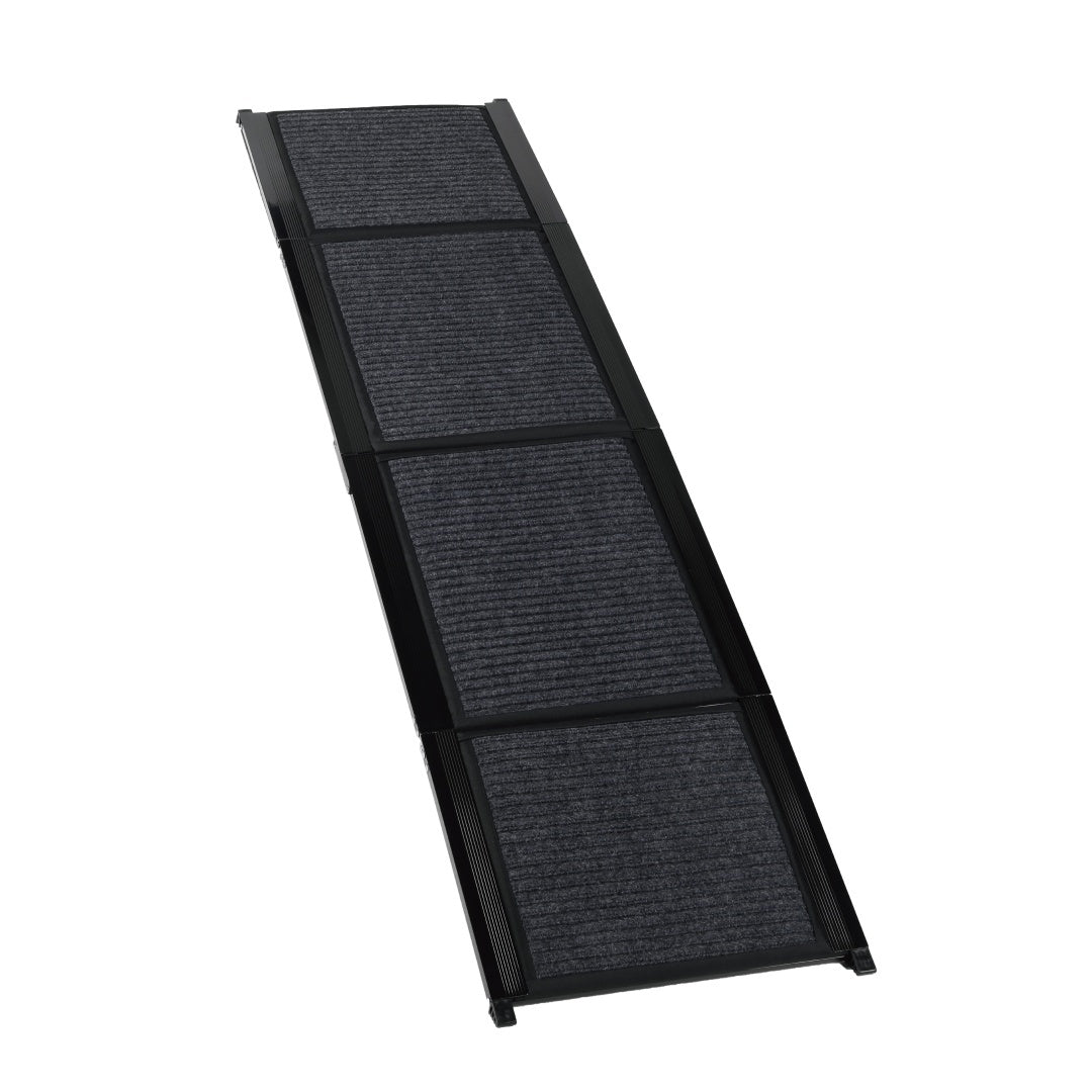 Dog Ramp For Car 65x17 Large Folding Pet Stair Ramps For Truck, SUV, With Non-Slip Surface, Up To 250LBS, Outdoor Dog Car Ramp For Medium  Large Dogs, Portable Pet Steps