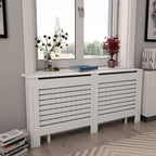 vidaXL Radiator Cover Radiator Guard for Home Office Heater Cabinet Cover MDF