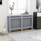 vidaXL Radiator Cover Radiator Guard for Home Office Heater Cabinet Cover MDF