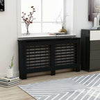 vidaXL Radiator Cover Radiator Guard for Home Office Heater Cabinet Cover MDF