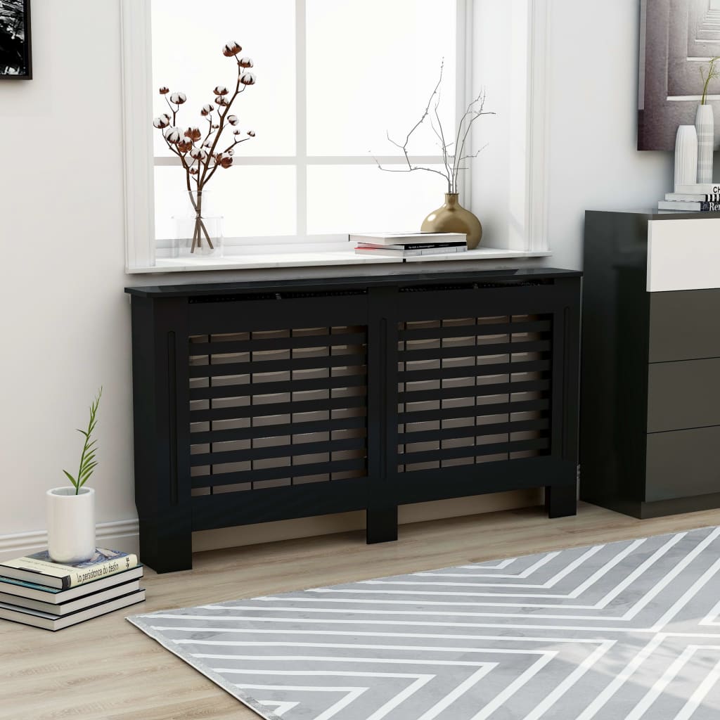 vidaXL Radiator Cover Radiator Guard for Home Office Heater Cabinet Cover MDF