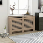 vidaXL Radiator Cover Radiator Guard for Home Office Heater Cabinet Cover MDF