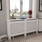 vidaXL Radiator Cover Radiator Guard for Home Office Heater Cabinet Cover MDF