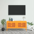 vidaXL TV Stand TV Unit Sideboard Home TV Console Media Unit Cupboard Steel