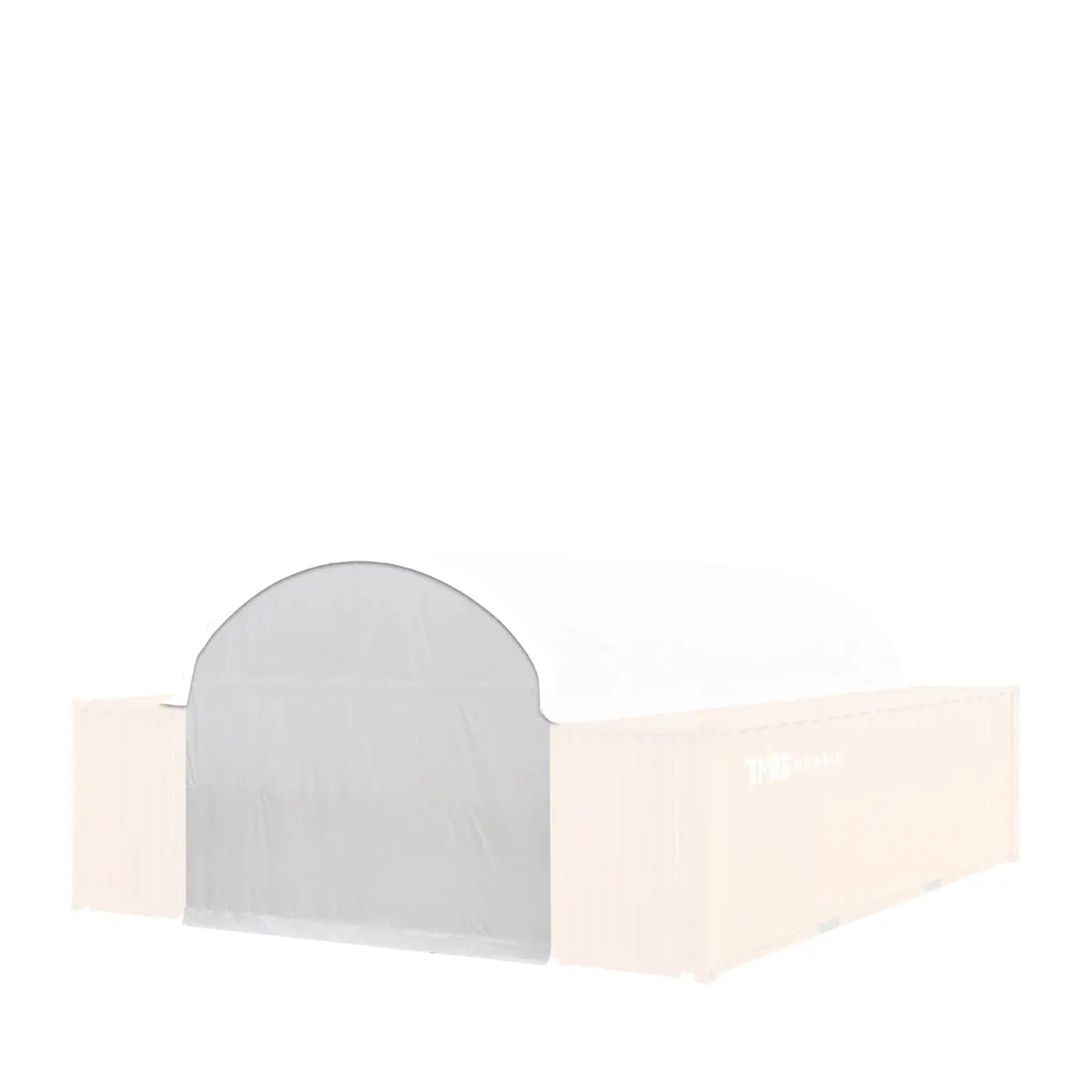 Back End Wall Kit, Compatible with TMG-ST2041CV and TMG-ST2021CE installed with high cube container (9’6"), TMG-ST20BW9V