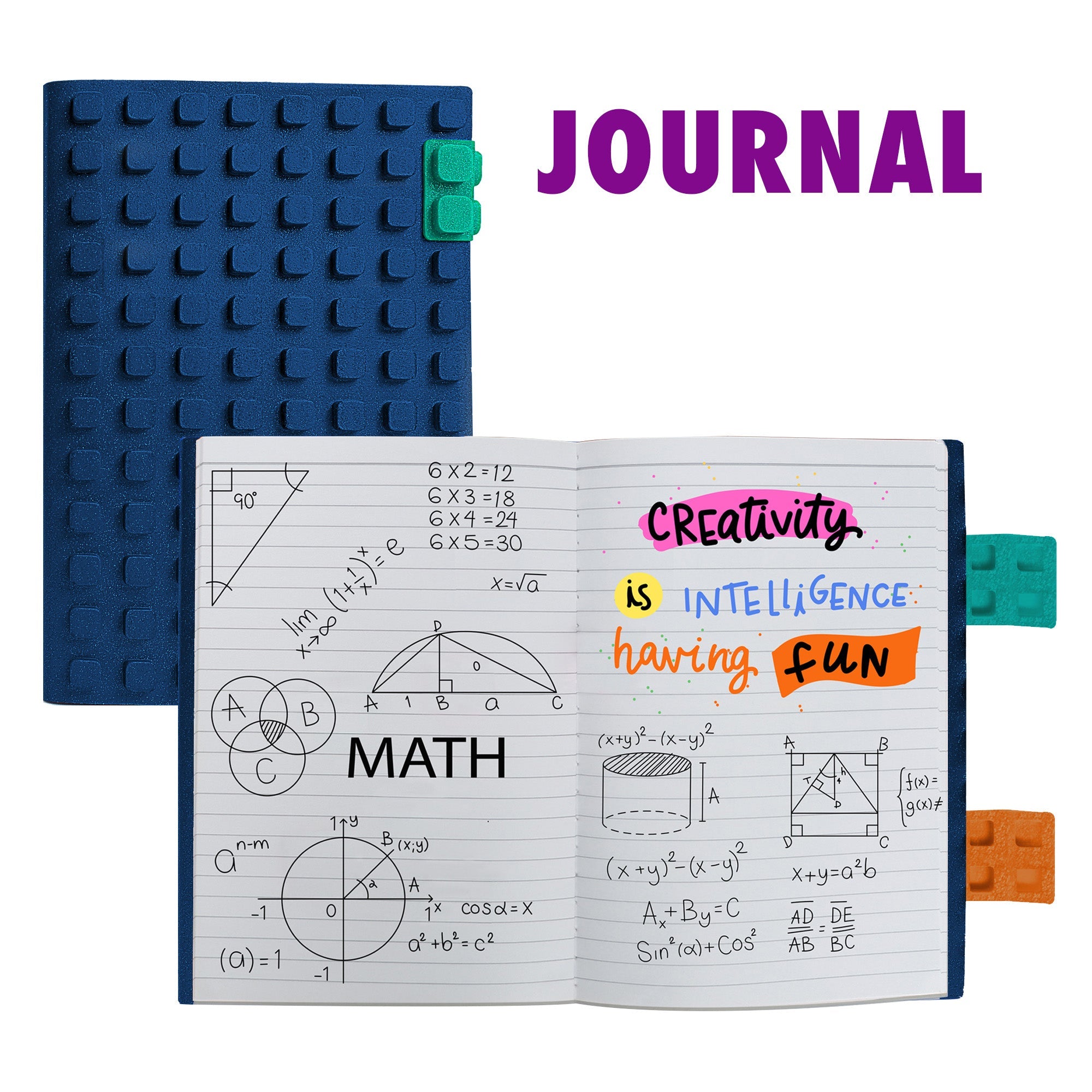 WAFF Glitter Journal (Large)