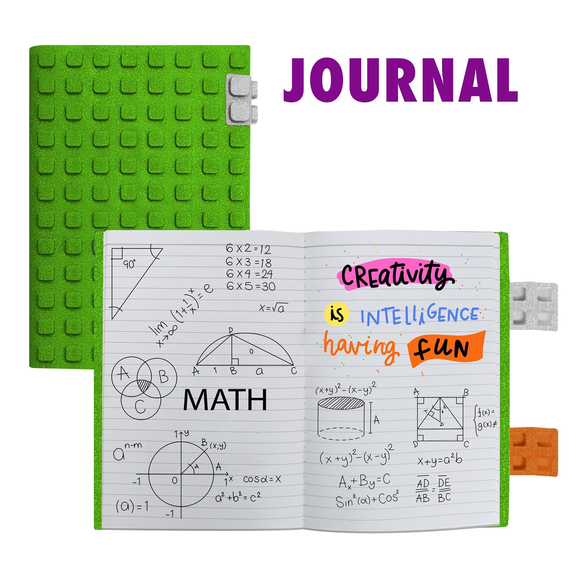 WAFF Glitter Journal (Large)