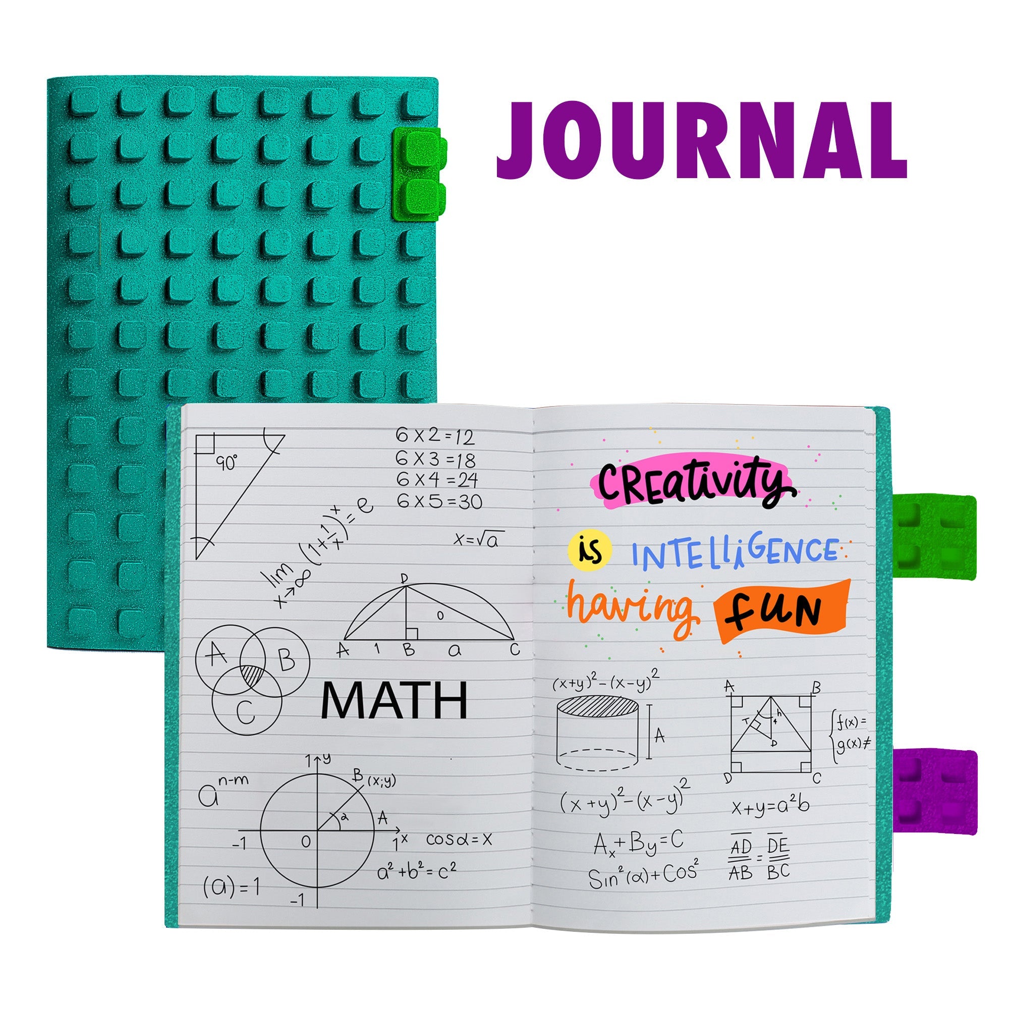 WAFF Glitter Journal (Large)