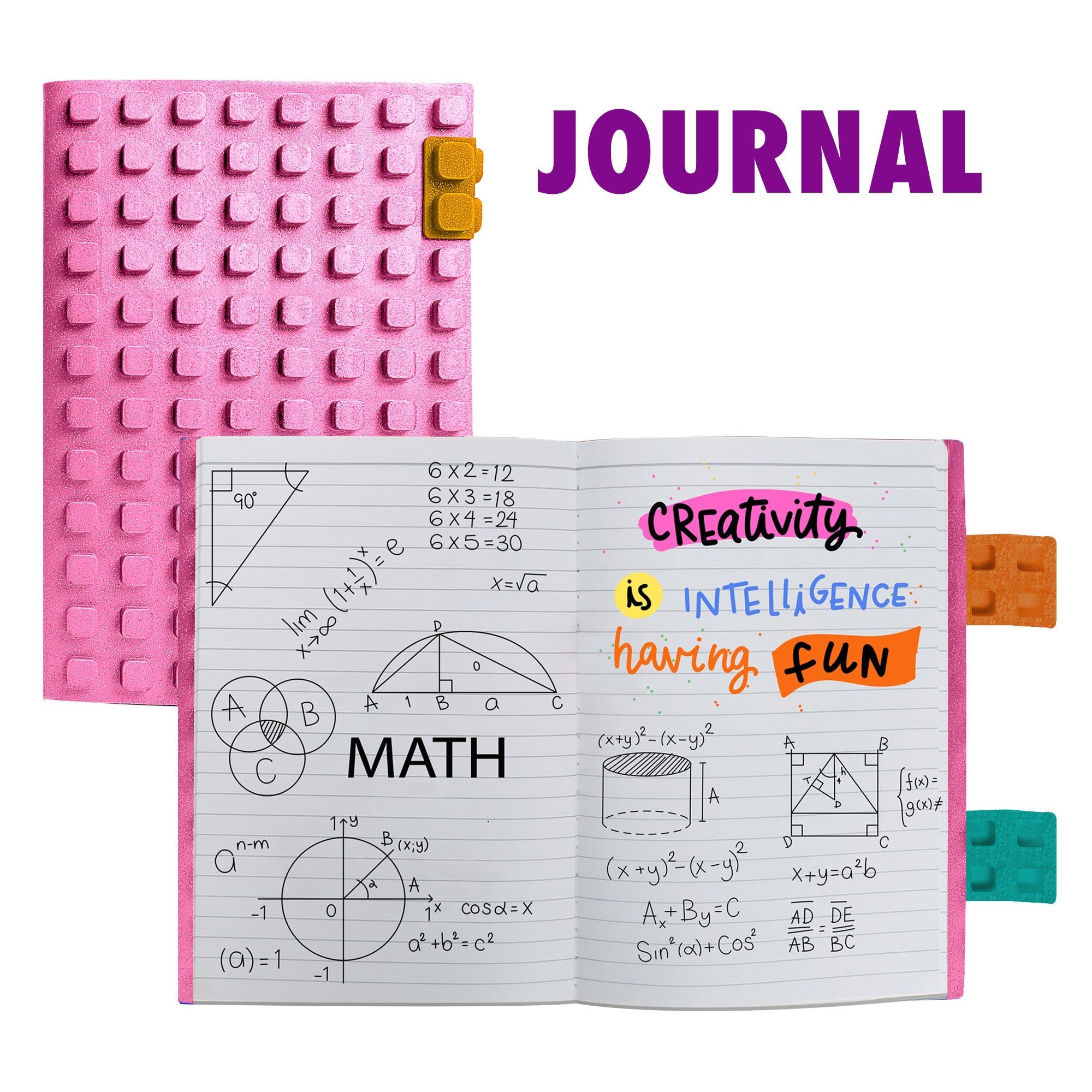 WAFF Glitter Journal (Large)