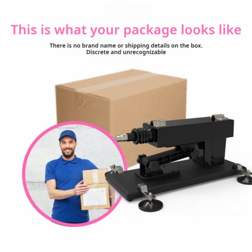 Eden Sex Machine Fuck Machine package with 7 attachments