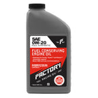 Factory Racing Parts Deluxe Oil Change Kit Fits Honda Accord Turbo 1.5L 2018-2022 0W-20 Full Synthetic - 3.5 Quarts